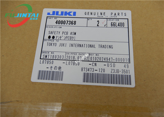 SMT Machine Parts Juki Spare Parts JUKI FX-1 FX-2 SAFETY PCB ASM 40007368