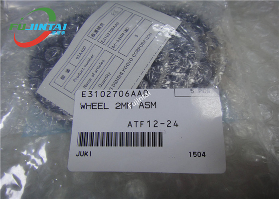 SMT MACHINE GENUINE JUKI FEEDER SPARE PARTS JUKI ATF FEEDER WHEEL 2MM ASM E3102706AA0