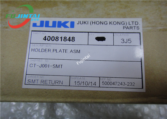 SMT MACHINE GENUINE JUKI FEEDER SPARE PARTS JUKI CTFR FEEDER HOLDER PLATE ASM 40081848