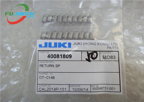 SMT MACHINE GENUINE JUKI FEEDER SPARE PARTS JUKI CTFR FEEDER RETURN SPRING 40081809