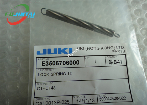 SMT MACHINE GENUINE JUKI FEEDER SPARE PARTS JUKI FEEDER LOCK SPRING 12 E3506706000