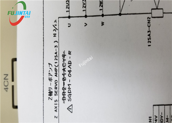 ORIGINAL SMT MACHINE SPARE PARTS FUJI CP642 Z SERVO AMPLIFIER DR2-04ACY9 SGDM-04AD-R EEAN1580