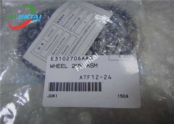 SMT MACHINE GENUINE JUKI FEEDER SPARE PARTS JUKI ATF FEEDER WHEEL 2MM ASM E3102706AA0